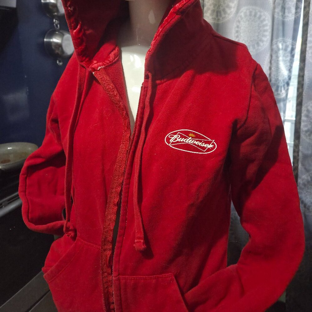 Jones and Mitchell Budweiser Hoodie size Medium, fits small